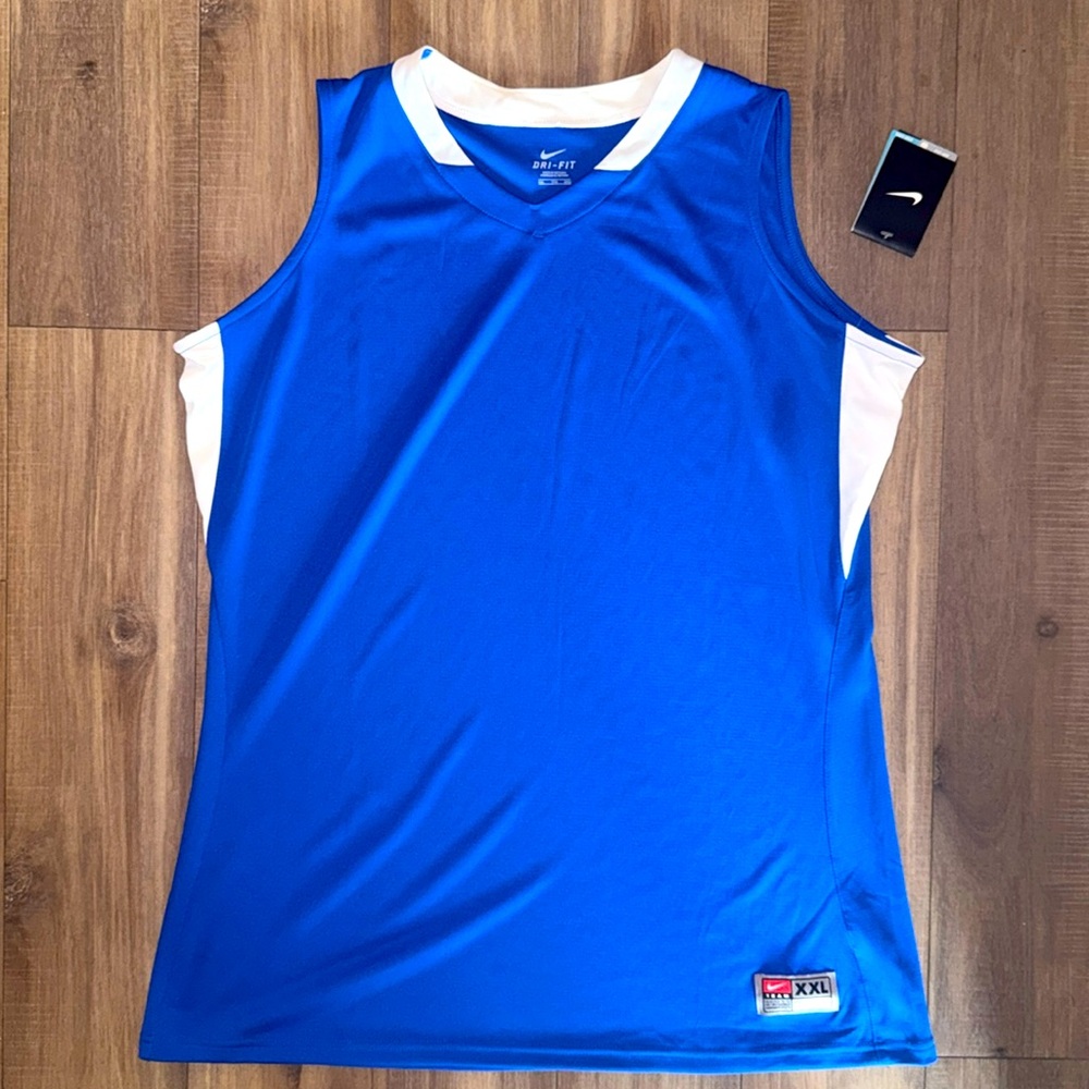 Nike Blue Sleeveless Athletic Top